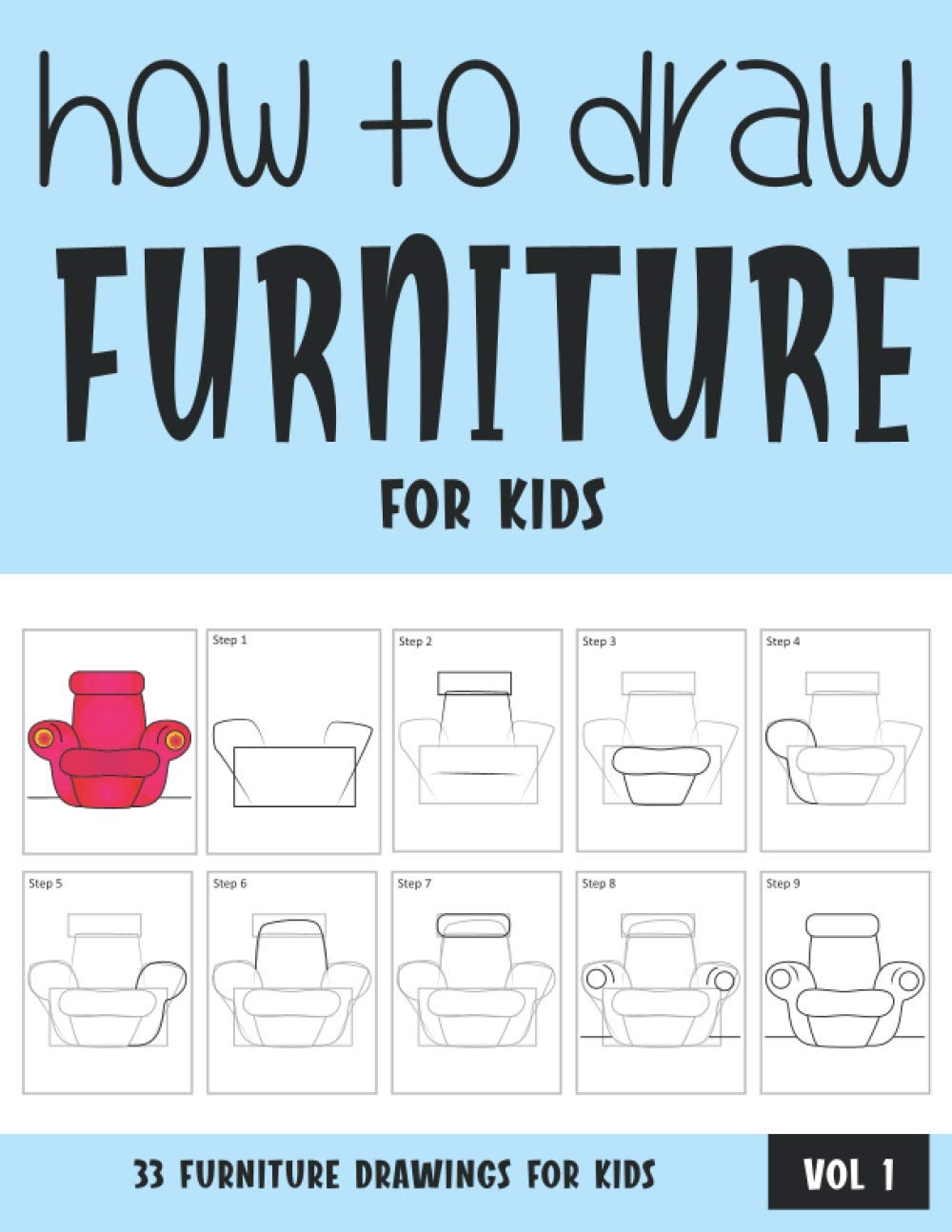 How to Draw Furniture for Kids - Volume 1 - 198