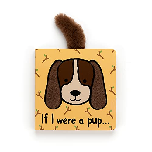 Jellycat If I were a Pup: A Touch and Feel Board Book Children's Book - Baby Gift