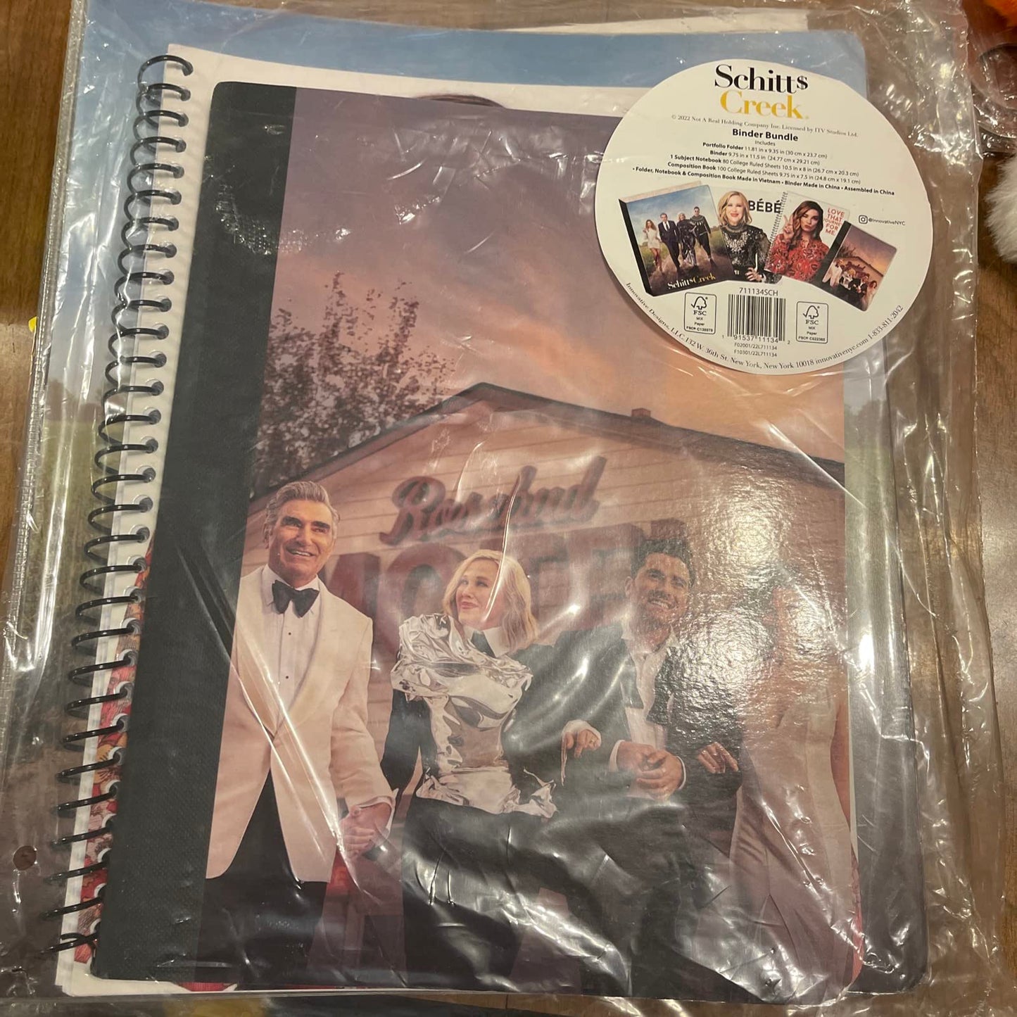 Generic Schitt$ Creek Binder Bundle