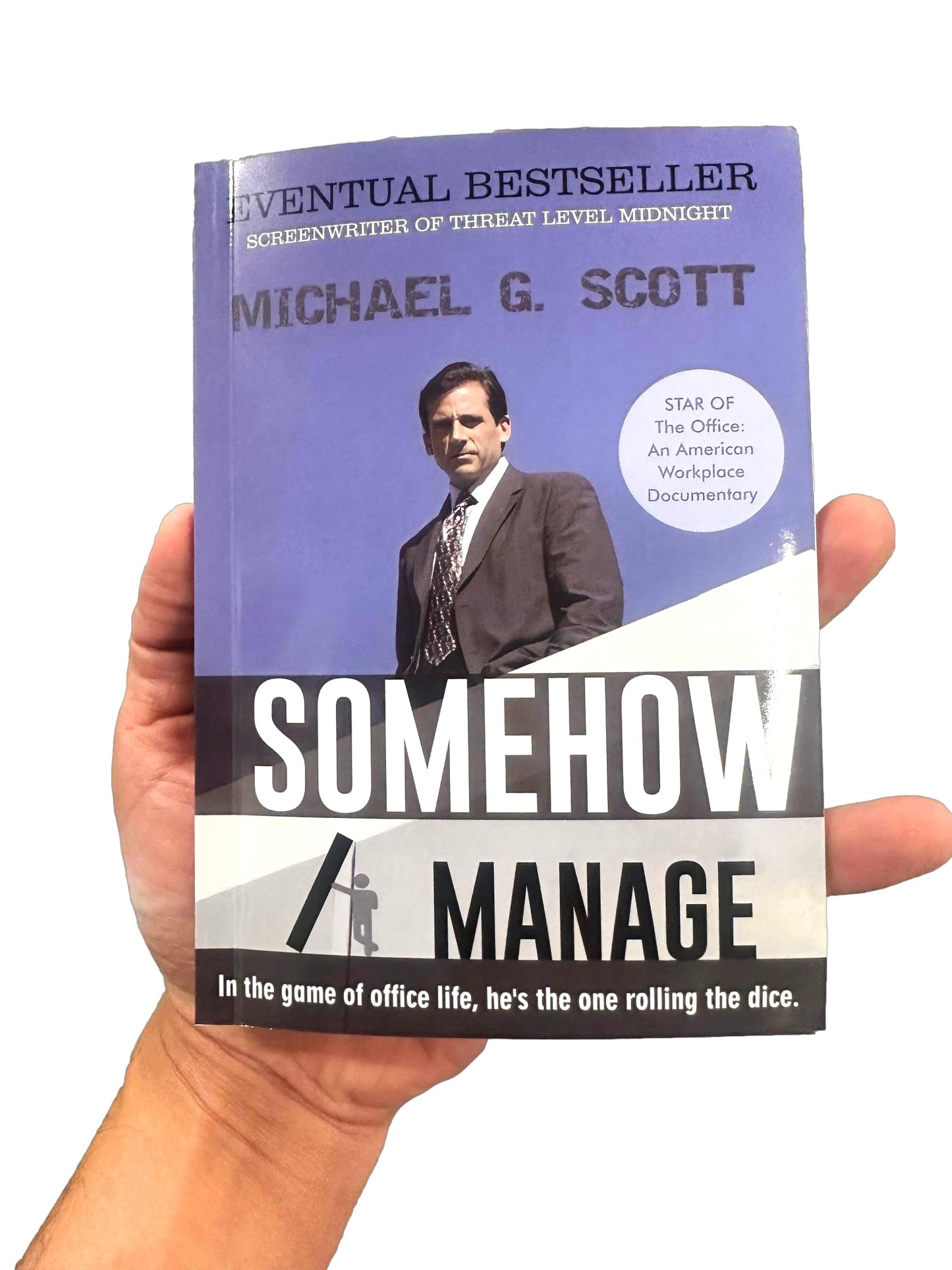 Somehow I Manage by Michael Scott Book - The Office Book - Fan made book - Somehow I Manage Book - Dunder Mifflin - The Office Gifts - 5916