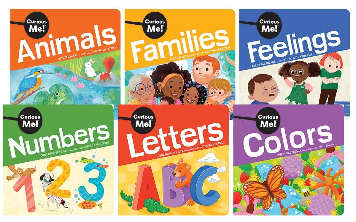 Curious Me!® Board Book Series 6-Book Set