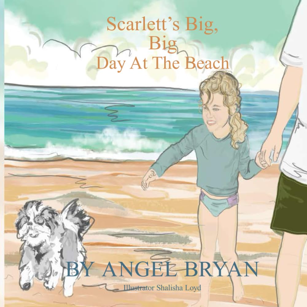 Scarlett's Big, Big Day At The Beach