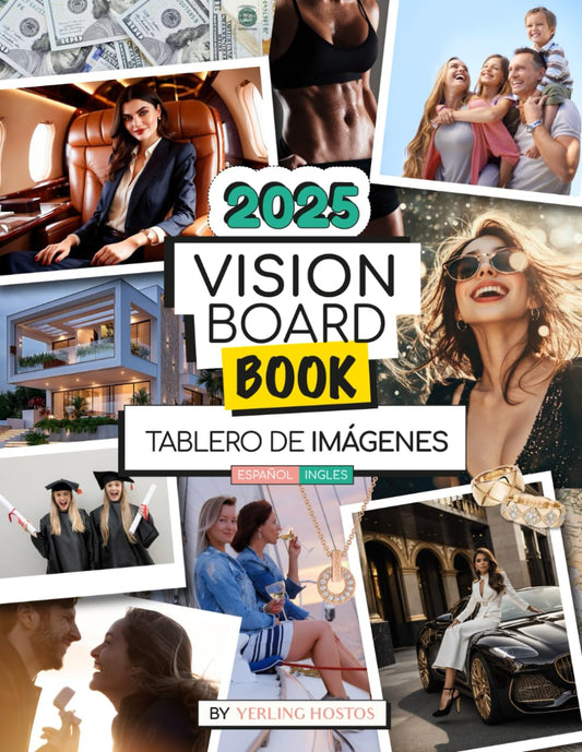 Vision Board Book: Tablero de Imágenes (Spanish Edition) - 1887