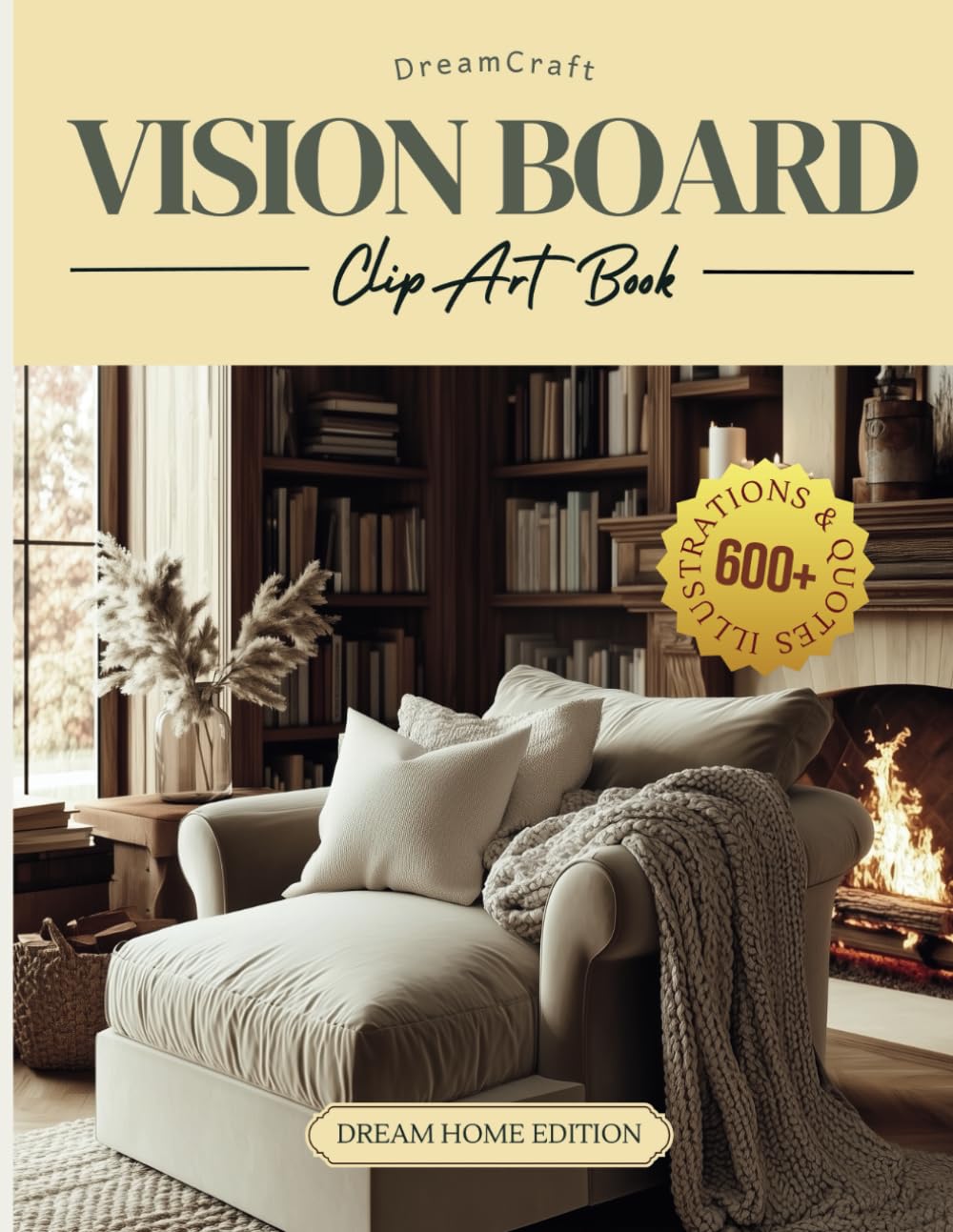 2025 DreamCraft Dream Home Vision Board Clip Art Book: Manifest Your Dream Nest with 600+ Inspiring Images and Affirmations (Ultimate Vision Board Supplies) - 2356