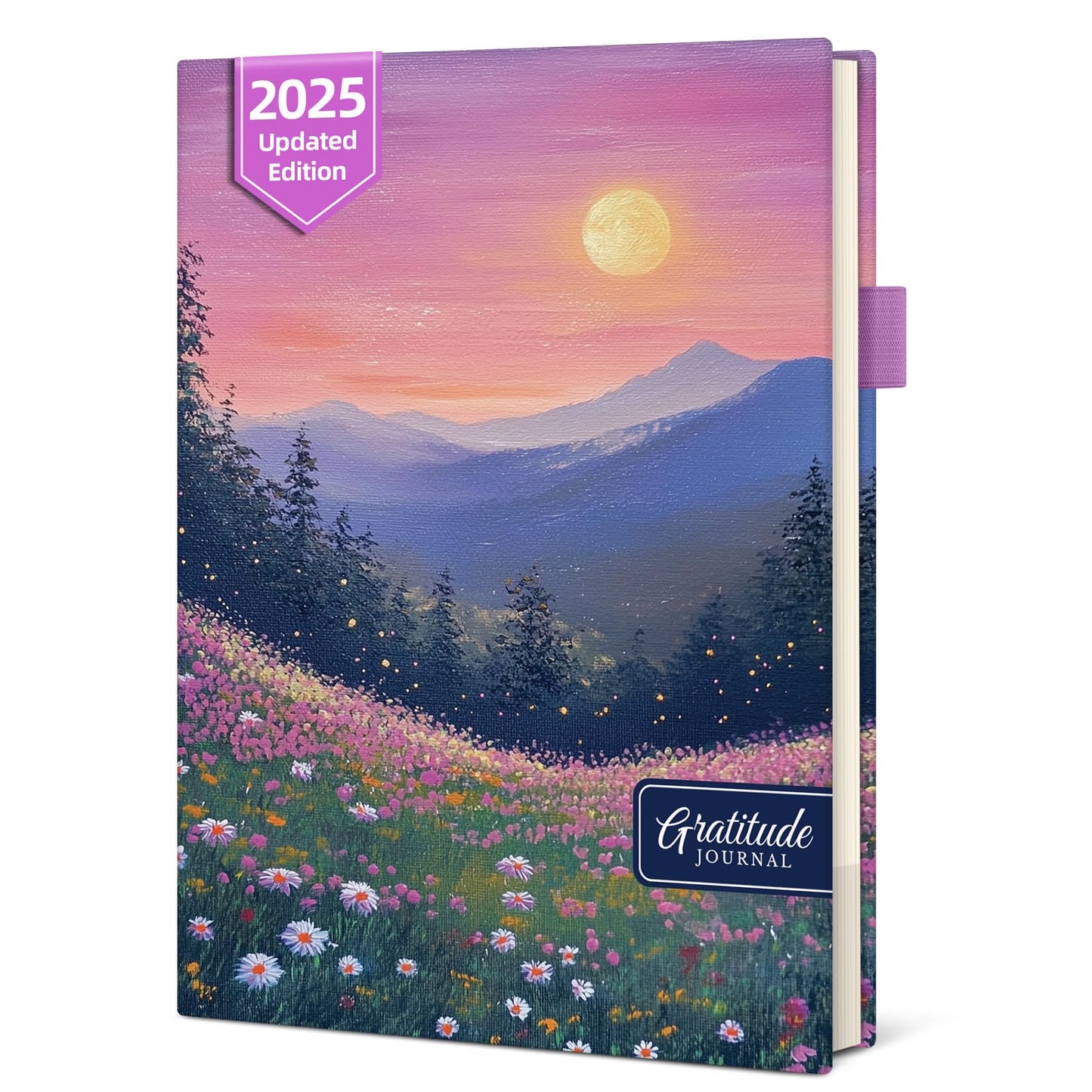 Gratitude Journal for Women – Undated Daily Mindfulness & Manifestation Journal with Prompts for Cultivate Affirmations, Positivity, Self-Care & Happiness - Twilight Bloom