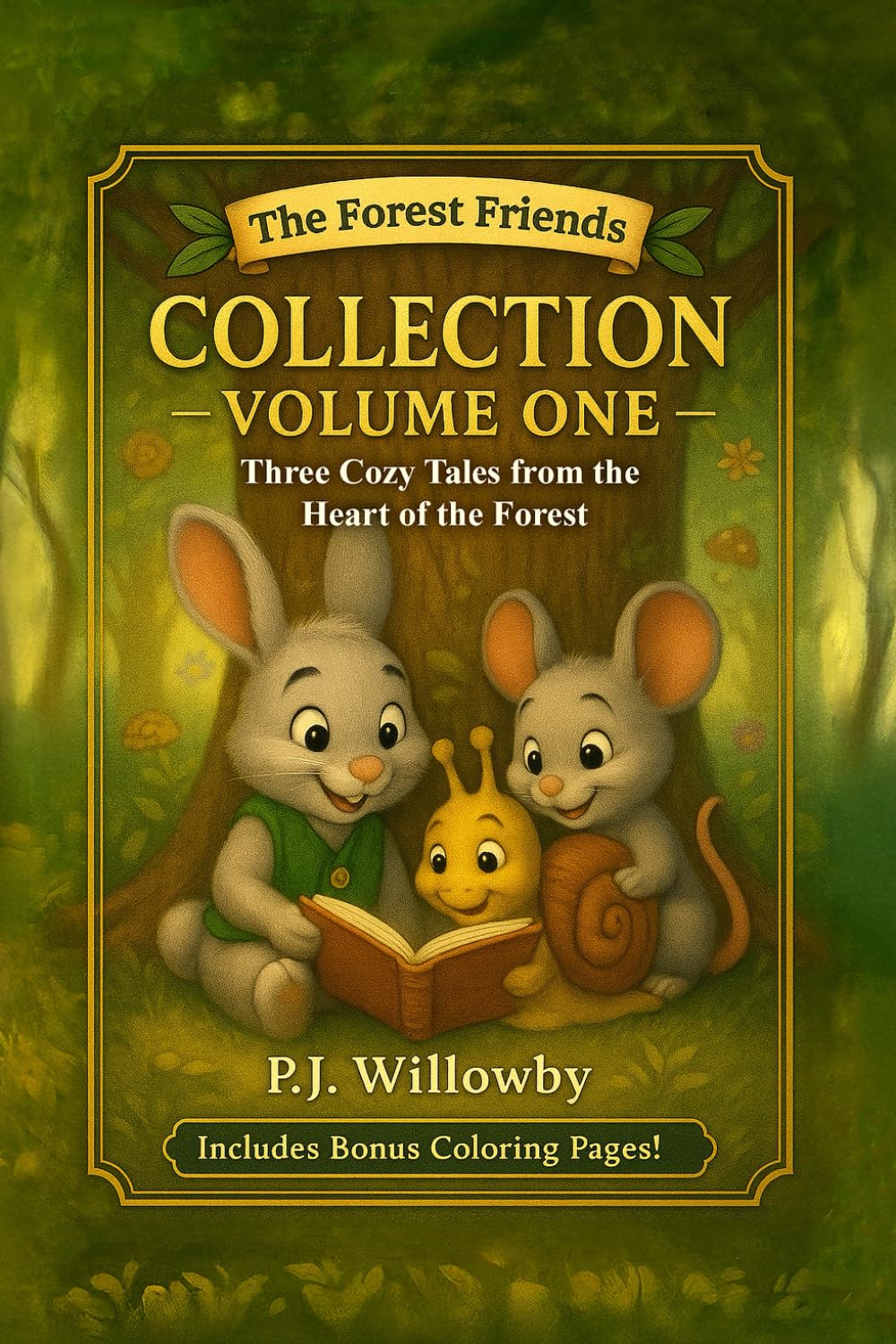 Collection - Volume One: Three Cozy Tales from the Heart of the Forest – Plus Coloring Pages & Activities – A Perfect Gift for Ages 3–7 (The Forest Friends)
