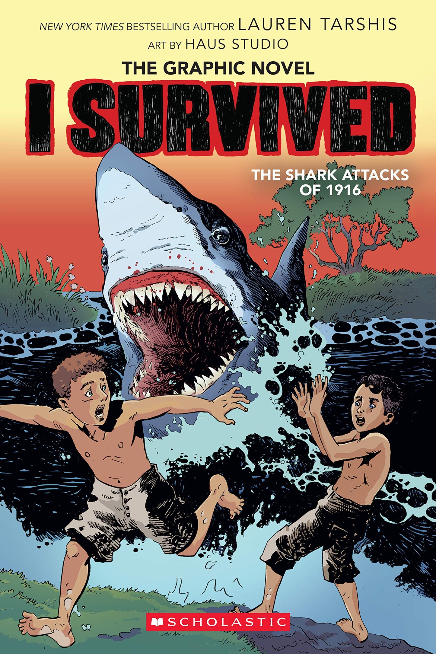 I Survived the Shark Attacks of 1916 (I Survived Graphix) - 1237