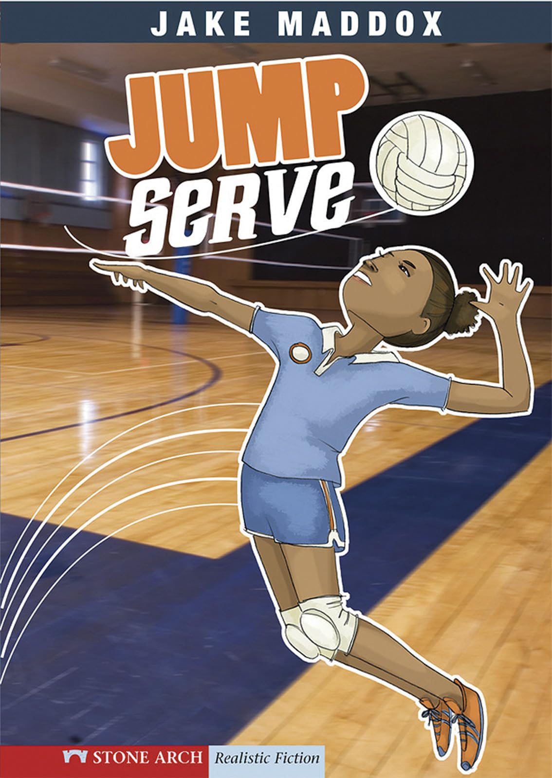 Jump Serve (Jake Maddox Girl Sports Stories) (Impact Books, A Jake Maddox Sports Story) - 1452