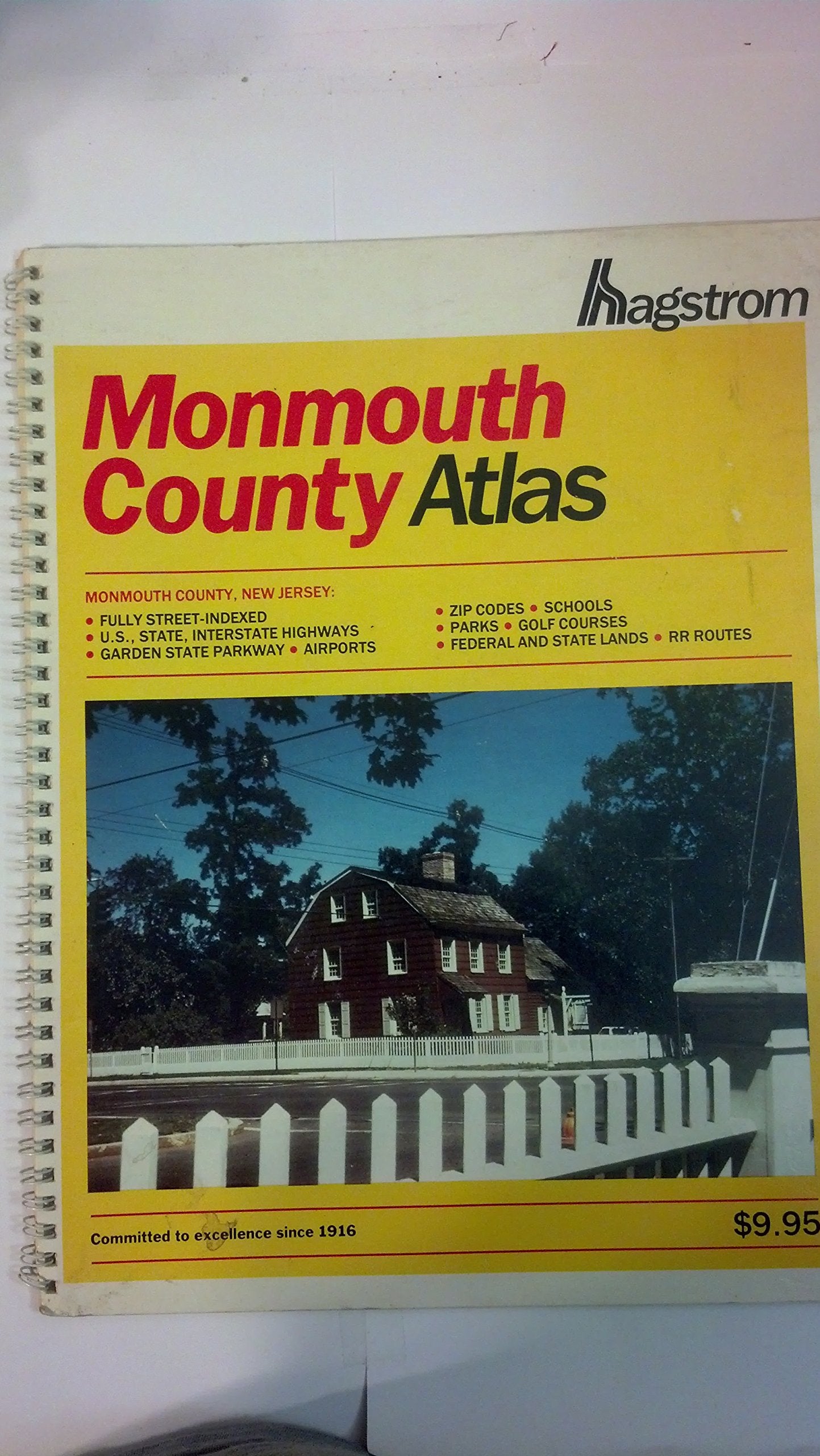 Hagstrom Monmouth County Atlas: Easy Read Large Scale - 8113