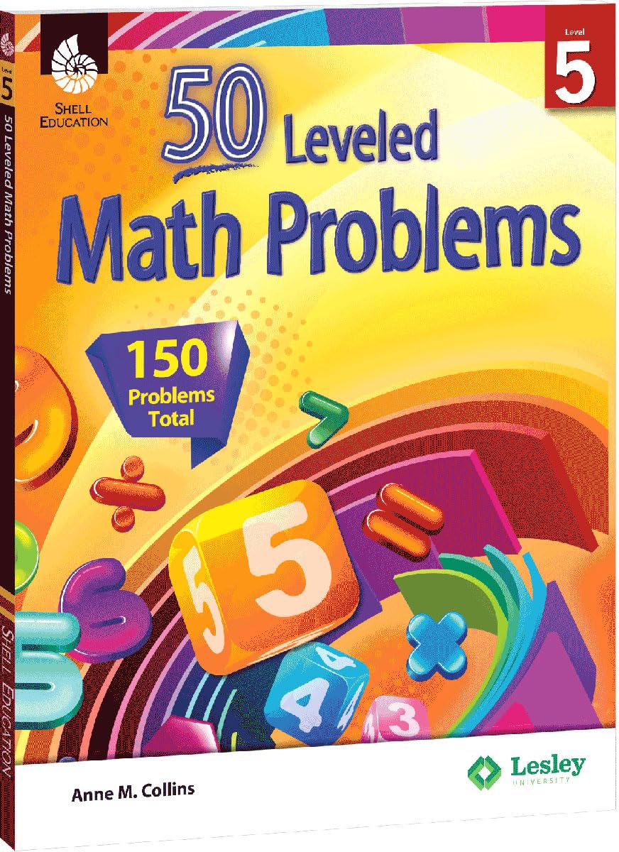 50 Leveled Math Problems Level 5 - 7099