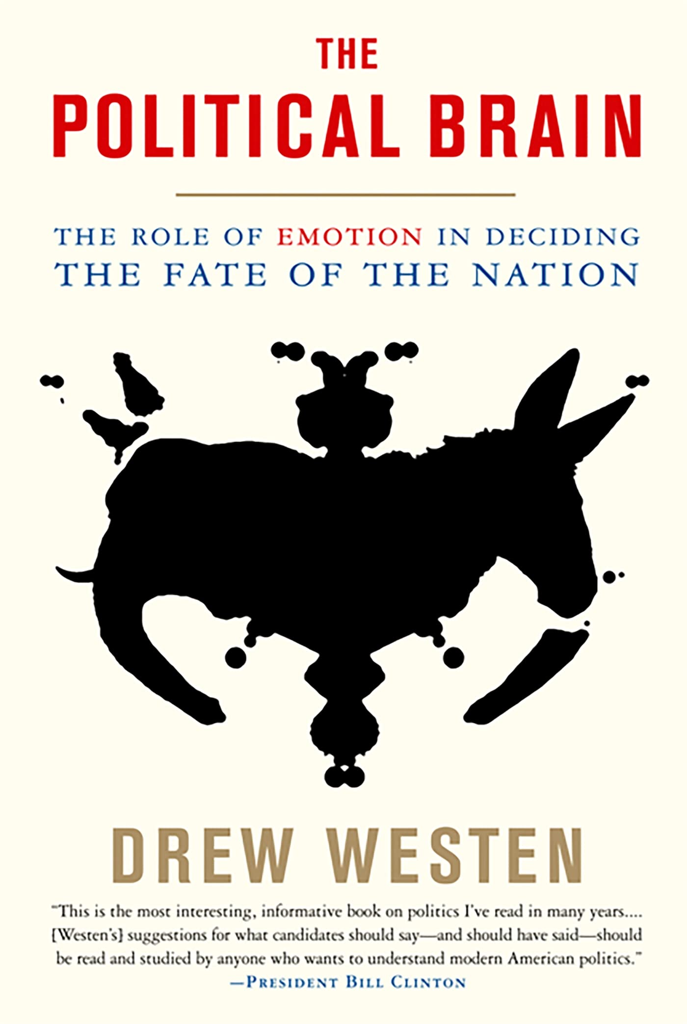 The Political Brain: The Role of Emotion in Deciding the Fate of the Nation - 3038