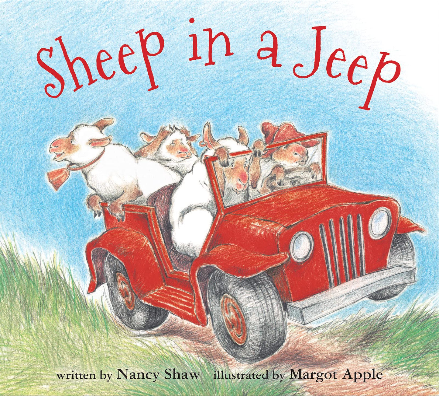 Sheep in a Jeep (board book) - 4449