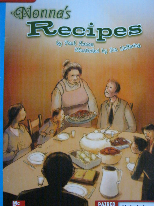 Reading Wonders Leveled Reader Nonna's Recipe: On-Level Unit 6 Week 2 Grade 4 (ELEMENTARY CORE READING) - 4047