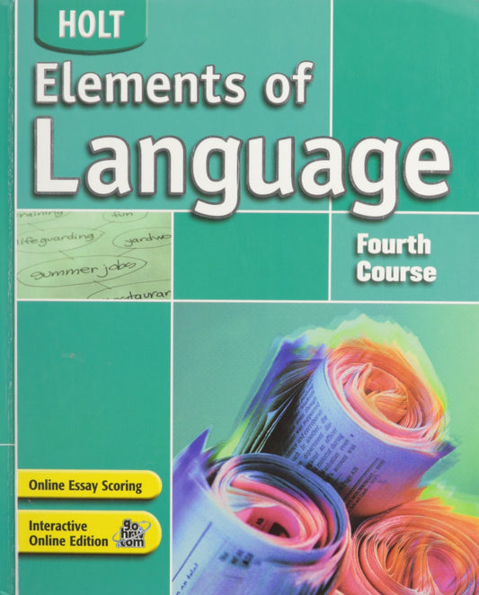 Elements of Language: Fourth Course