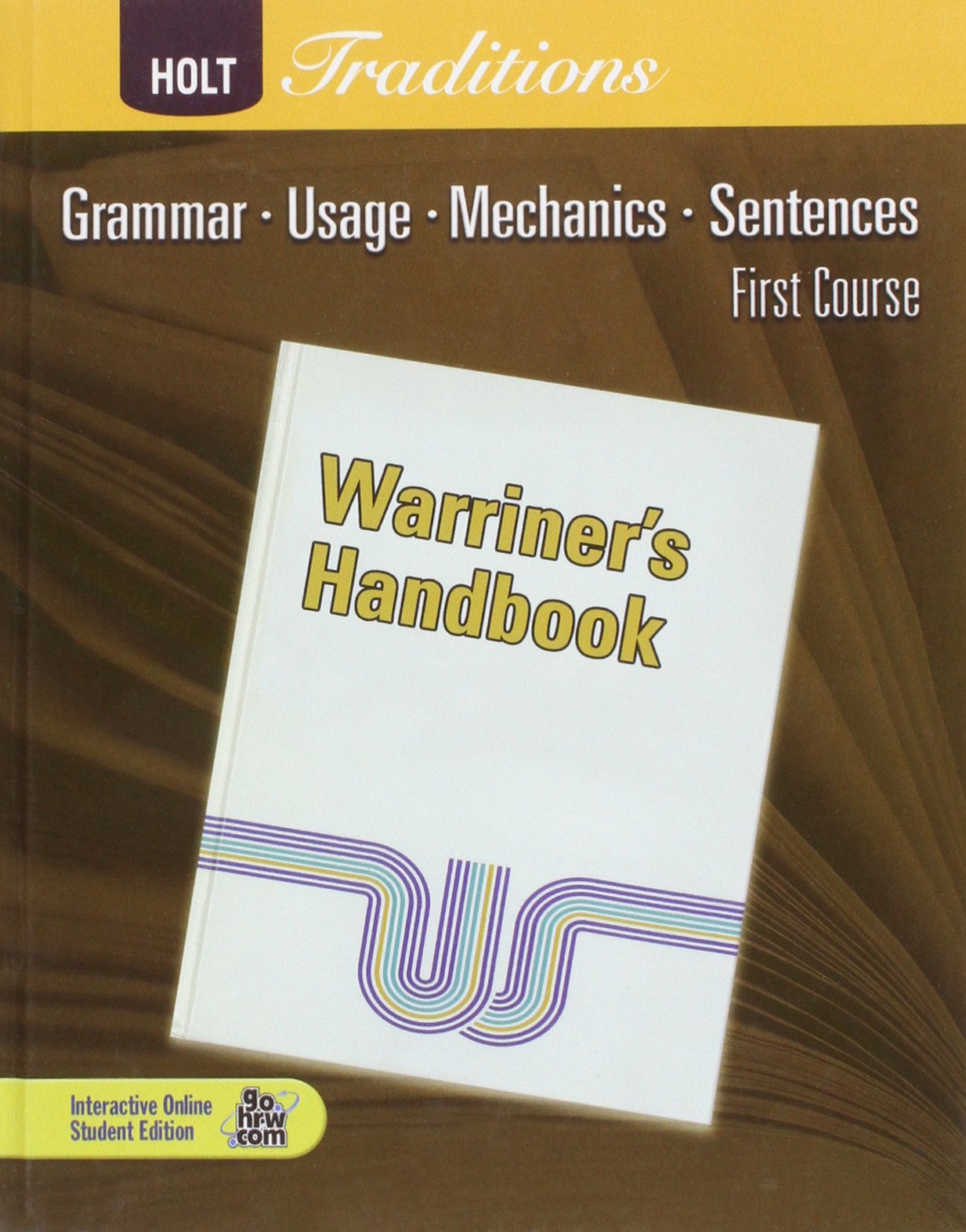 Warriner's Handbook, First Course - 4486