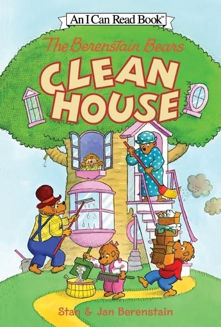 The Berenstain Bears Clean House (I Can Read Level 1) - 165