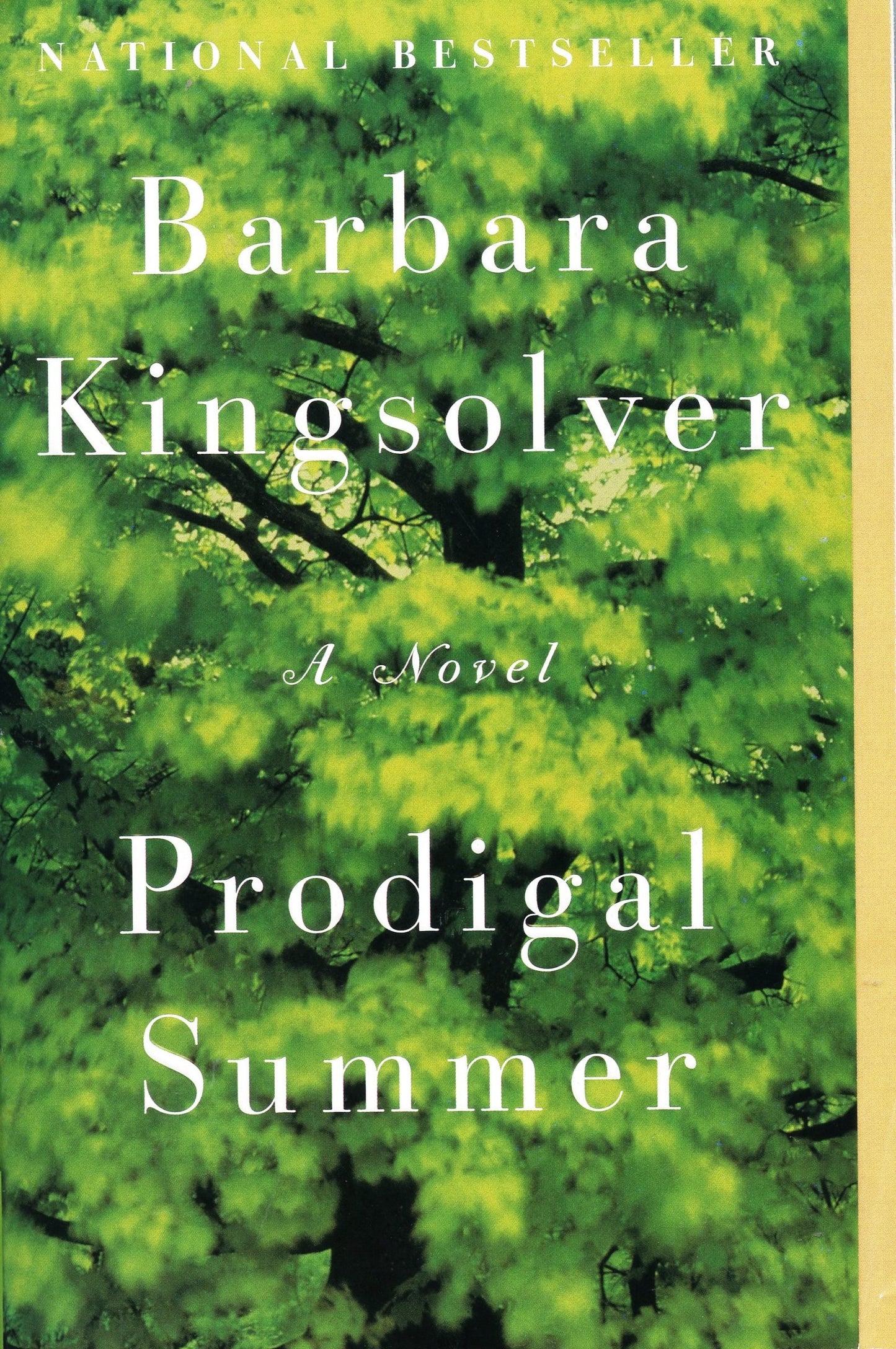 Prodigal Summer: A Novel - 6787