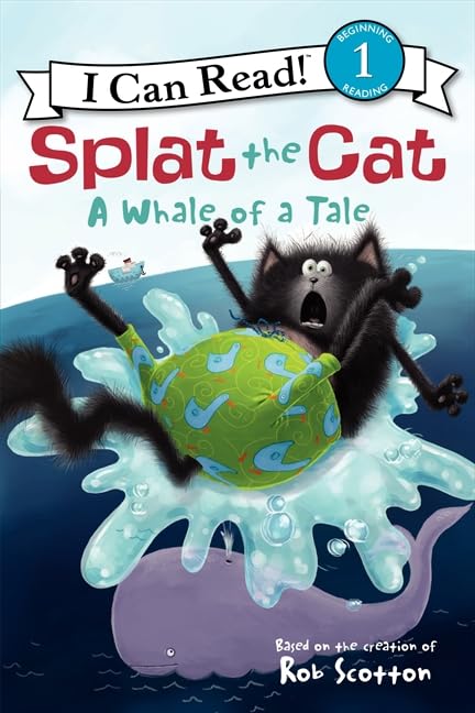 Splat the Cat: A Whale of a Tale (I Can Read Level 1) - 3878
