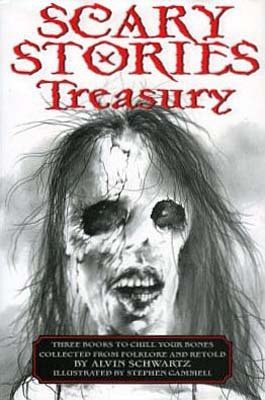 Scary Stories Treasury: Three Books to Chill Your Bones [Paperback compilation] ペーパーバック - 3725