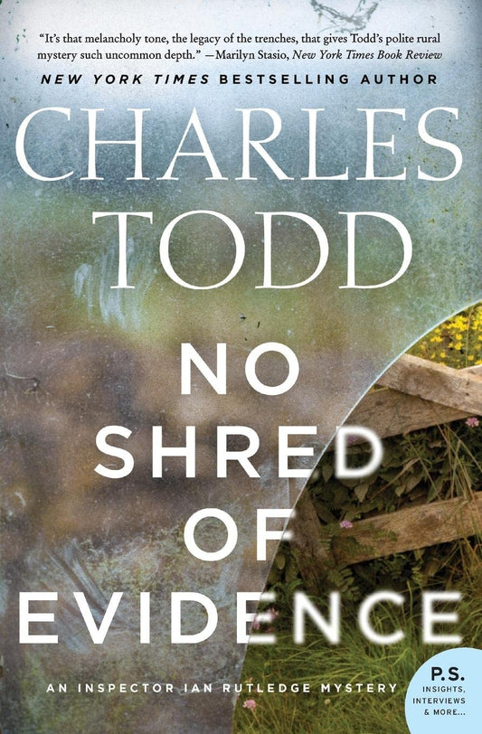No Shred of Evidence: An Inspector Ian Rutledge Mystery (Inspector Ian Rutledge Mysteries, 11) - 6555