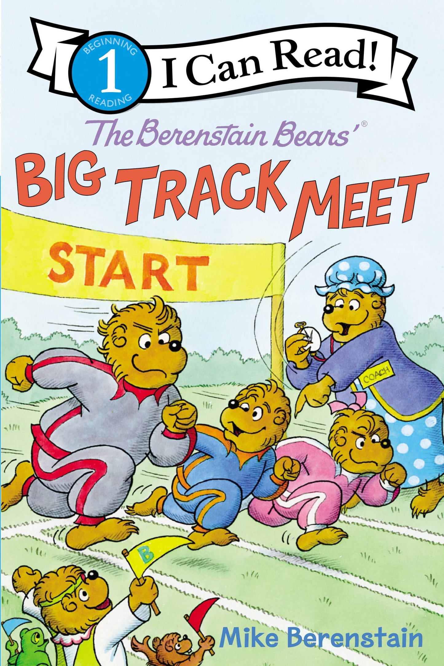 The Berenstain Bears’ Big Track Meet (I Can Read Level 1)