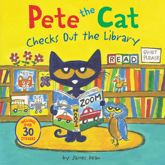 Pete the Cat Checks Out the Library - 2405
