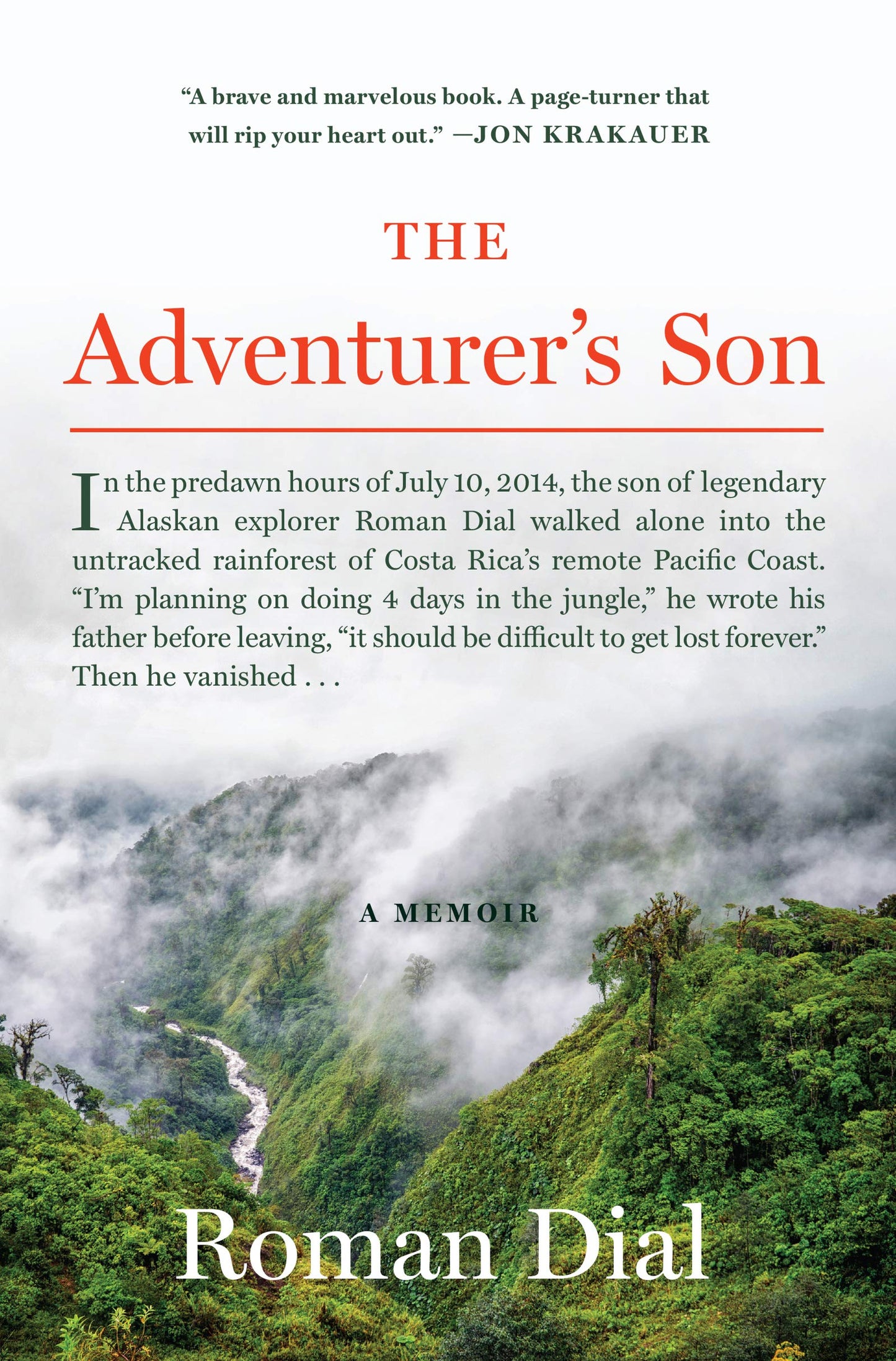 The Adventurer's Son: A Memoir - 7854