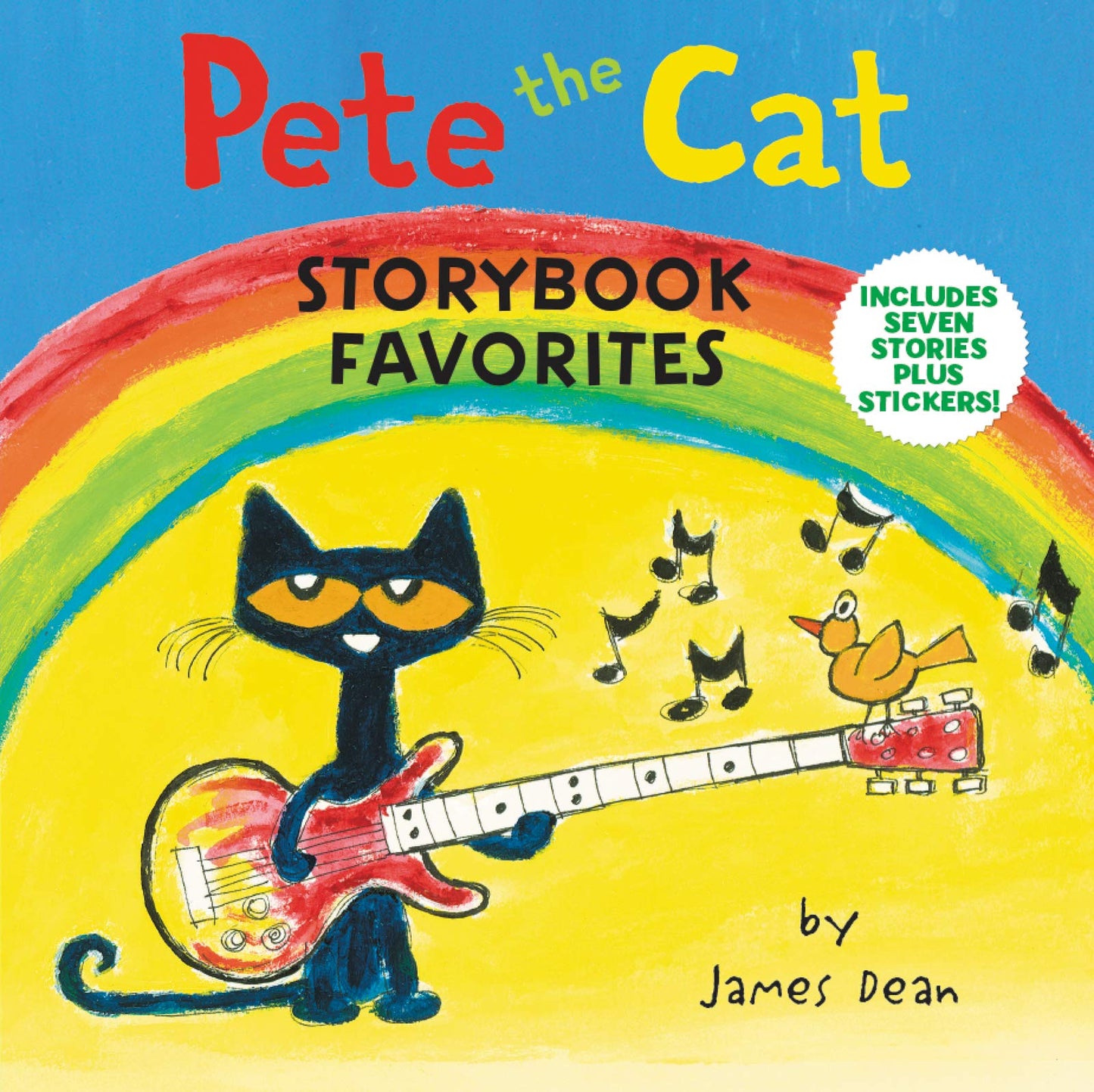 Pete the Cat Storybook Favorites: 7 Stories in 1 Book Plus Stickers - 777