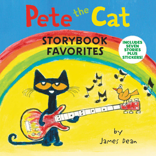 Pete the Cat Storybook Favorites: 7 Stories in 1 Book Plus Stickers - 4947