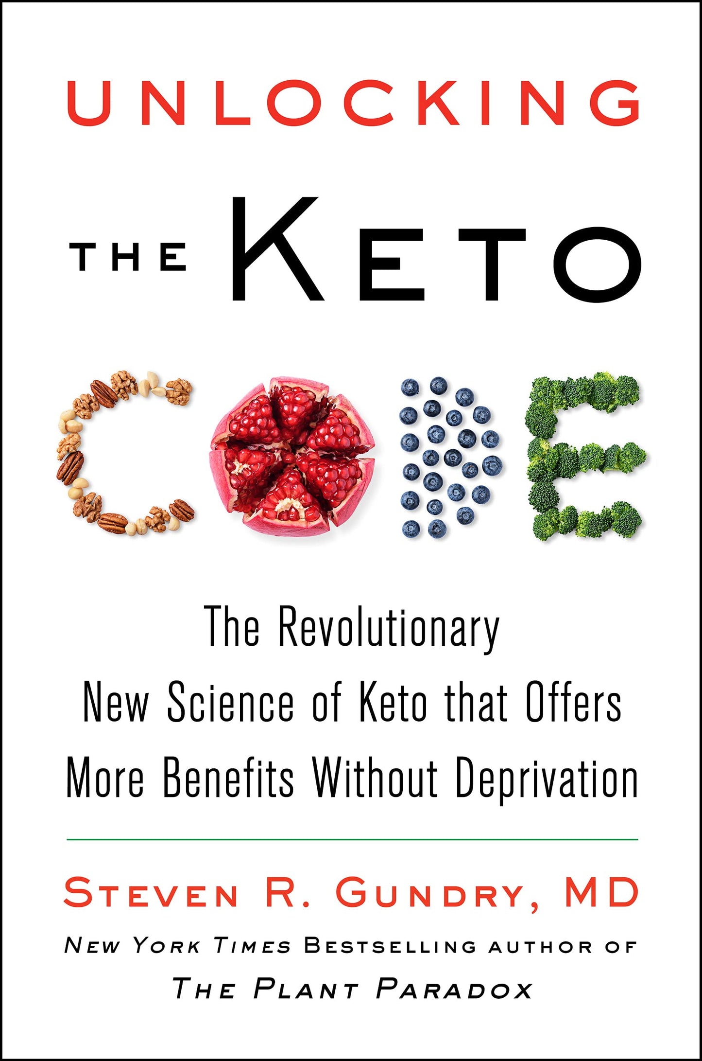 Unlocking the Keto Code: The Revolutionary New Science of Keto That Offers More Benefits Without Deprivation – A Practical Wellness Book with Fat Burning Recipes (The Plant Paradox, 7)