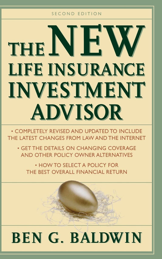 New Life Insurance Investment Advisor: Achieving Financial Security for You and your Family Through Today's Insurance Products - 9595