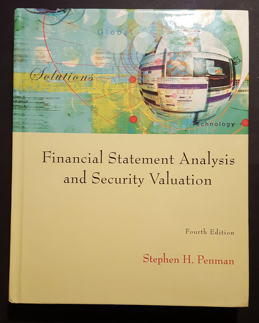 Financial Statement Analysis and Security Valuation