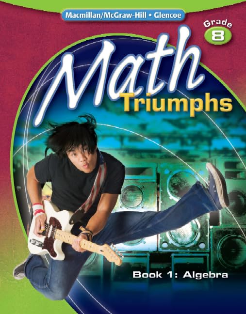 Math Triumphs, Grade 8, Student Study Guide, Book 1: Algebra (MATH INTERVENTION (K-5)) - 187