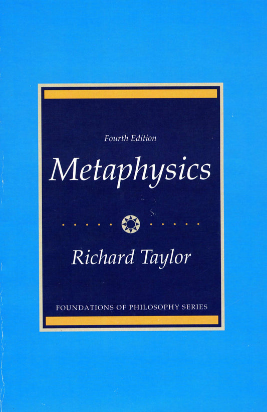 Metaphysics, 4th Edition - 2078