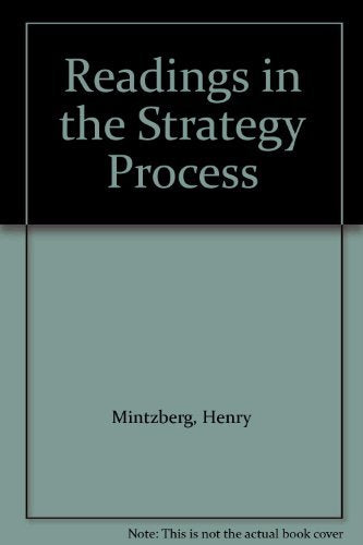 Readings in the Strategy Process - 8909