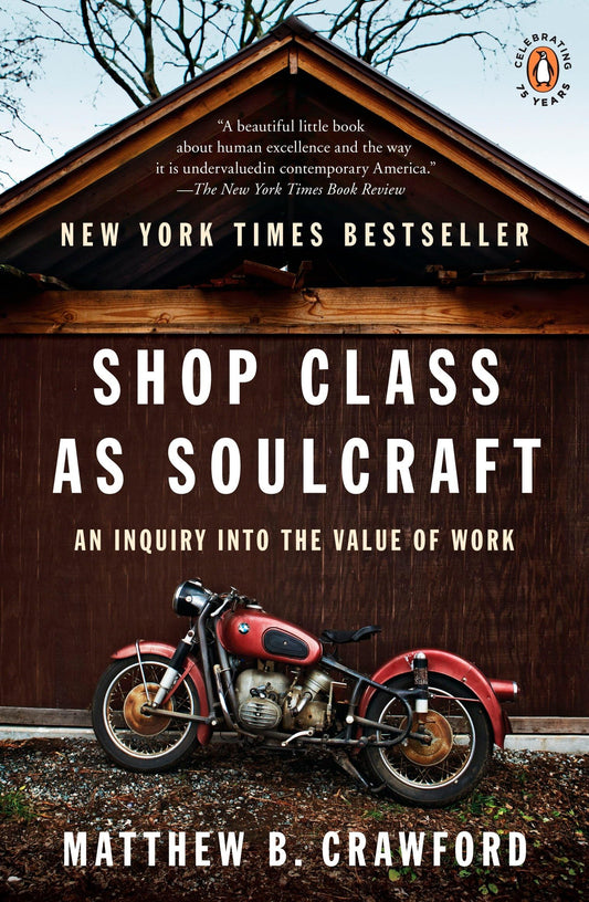 Shop Class as Soulcraft: An Inquiry into the Value of Work - 2245