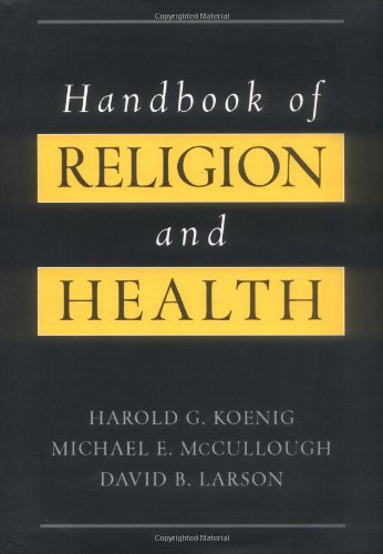 Handbook of Religion and Health - 9887