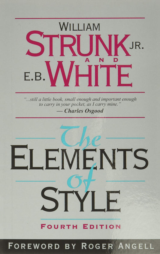 The Elements of Style (4th Edition) - 9544