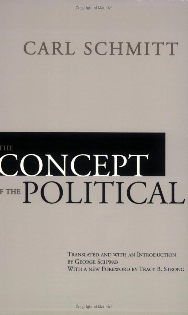 The Concept of the Political - 3080