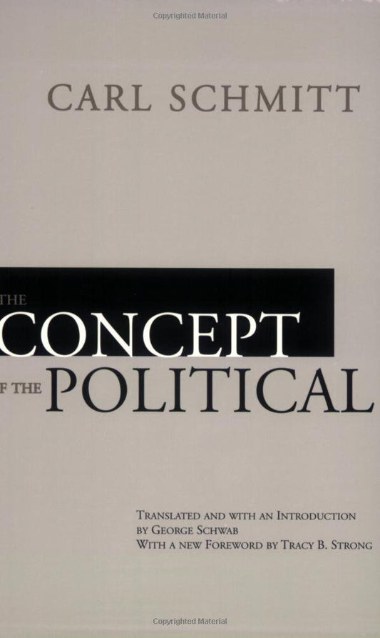 The Concept of the Political - 3080