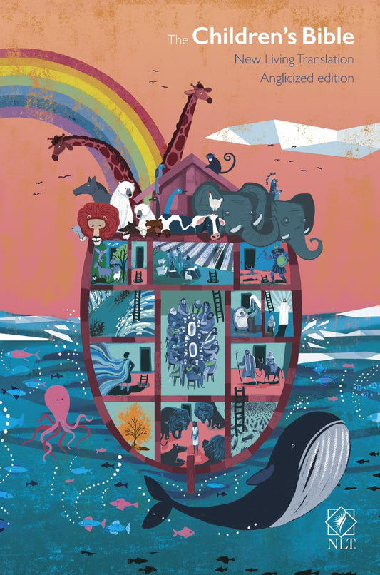 The Children's Bible: New Living Translation: With Noah’s Ark and Rainbow and Other Colourful Illustrations, British Text Edition