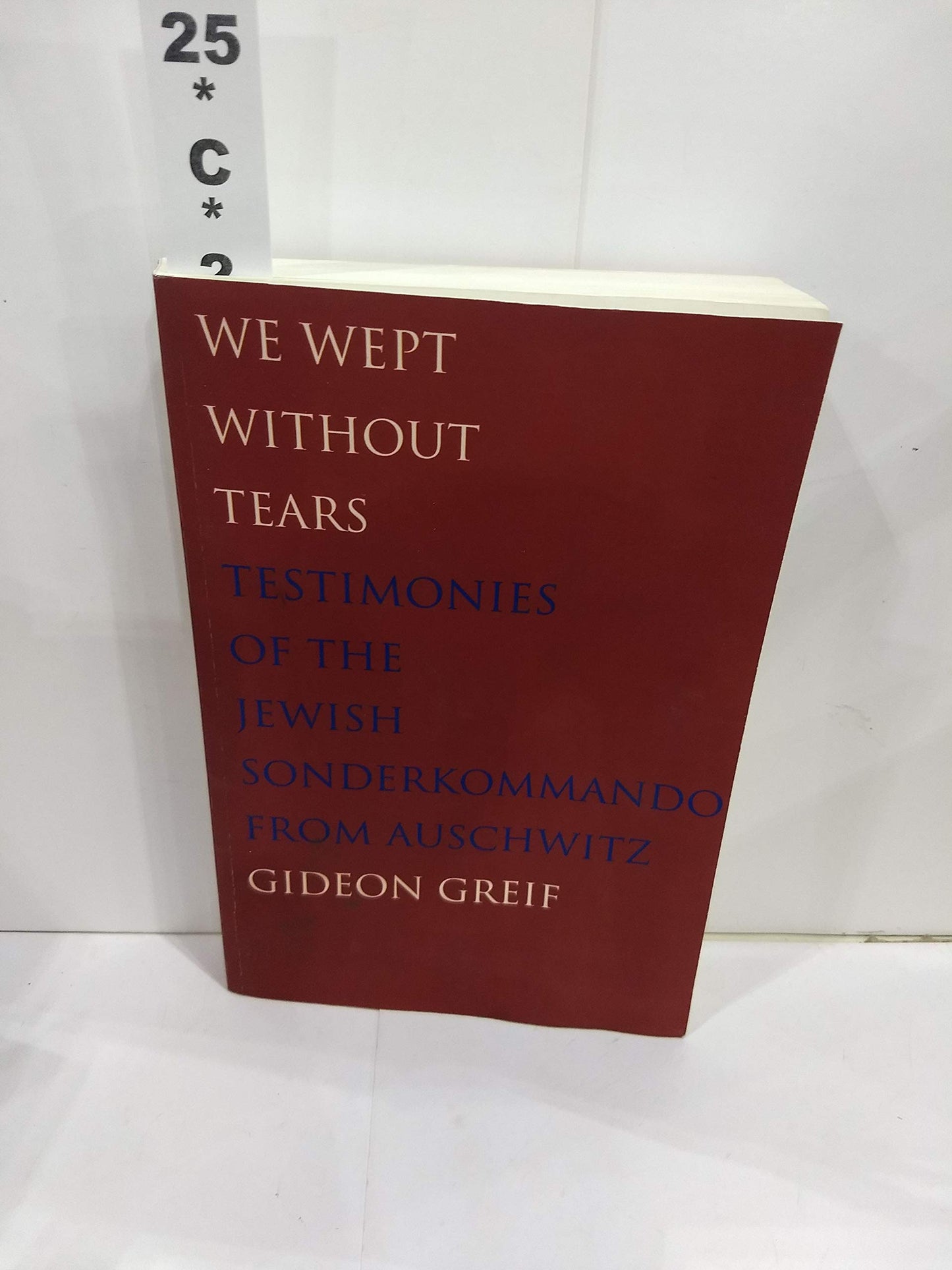 We Wept Without Tears: Testimonies of the Jewish Sonderkommando from Auschwitz - 133