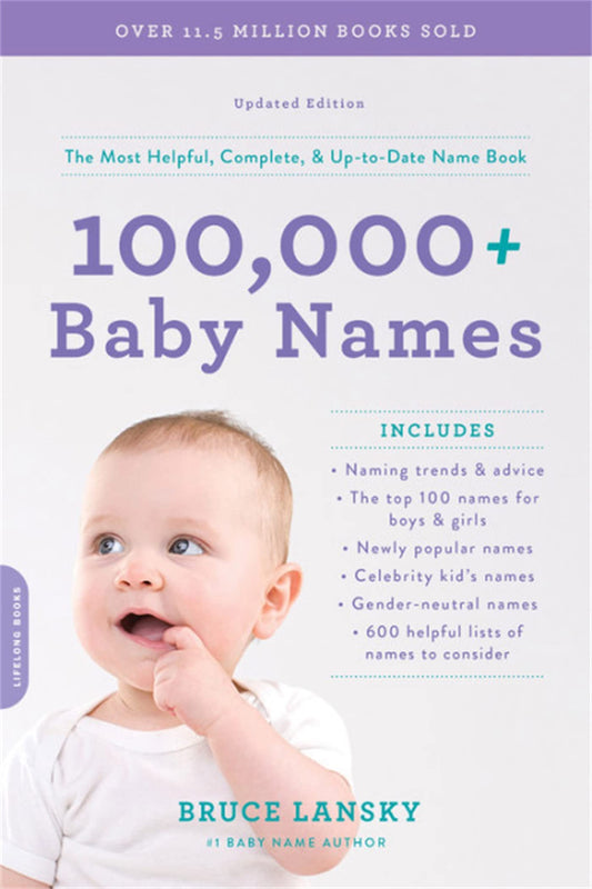 100,000+ Baby Names: The most helpful, complete, & up-to-date name book - 2049
