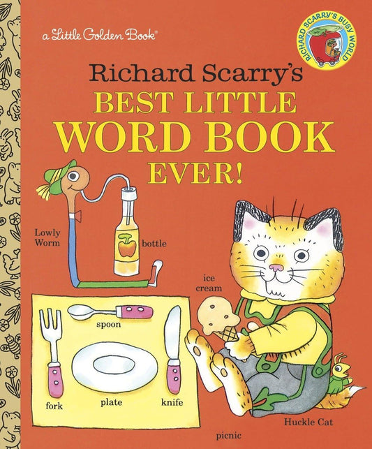 Richard Scarry's Best Little Word Book Ever (Little Golden Book) - 3572
