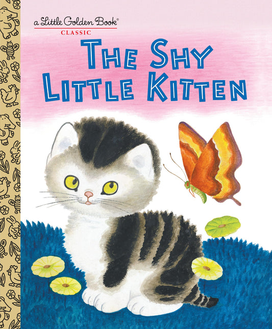 The Shy Little Kitten (Little Golden Books) - 5014