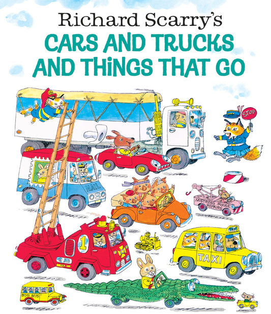 Richard Scarry's Cars and Trucks and Things That Go - 3625