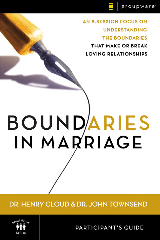 Boundaries in Marriage Participant's Guide - 9164