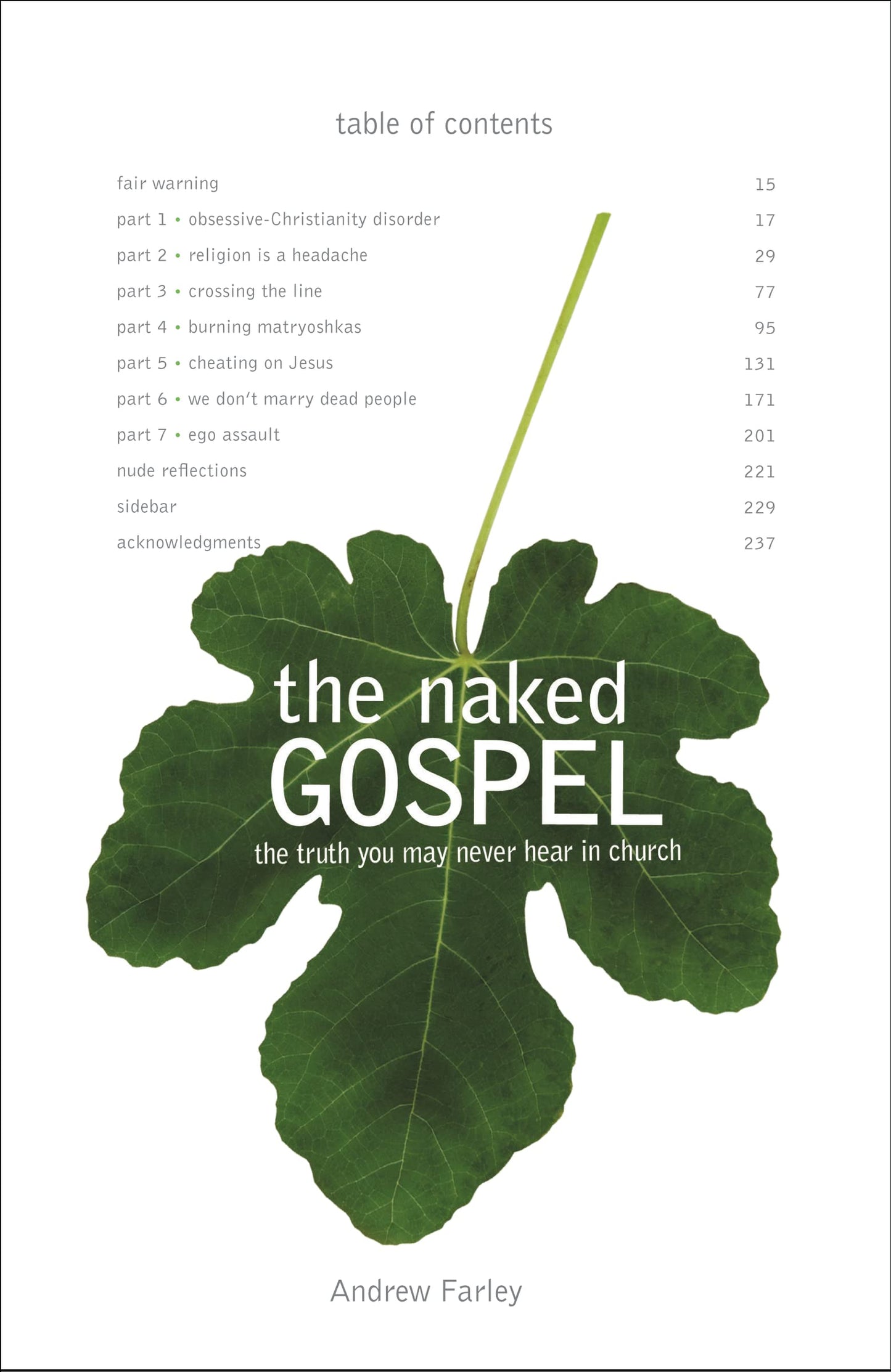 The Naked Gospel: The Truth You May Never Hear in Church - 9220