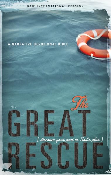 NIV, Great Rescue Bible, Hardcover: Discover Your Part in God’s Plan - 5393