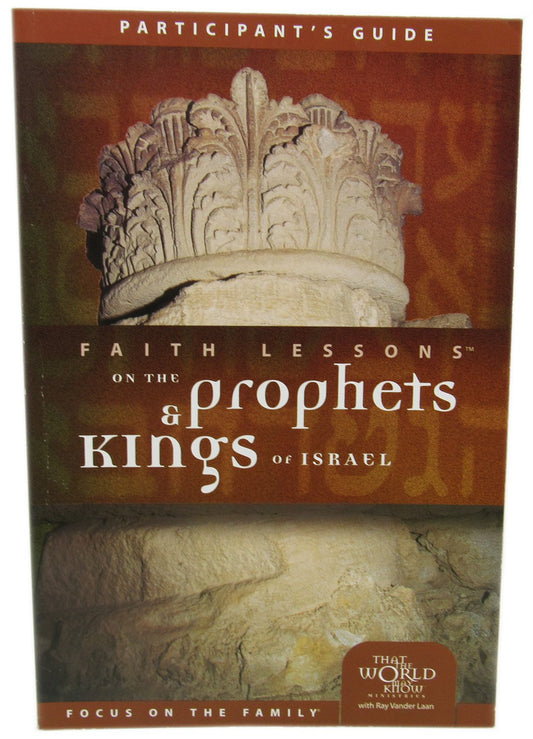 Faith Lessons on the Prophets and Kings of Israel (Church Vol. 2) Participant's Guide - 663
